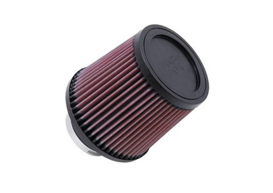 K&N High Flow Universal Air Filter 3in inlet / 6in Base / 5in Top / 5.56in Height