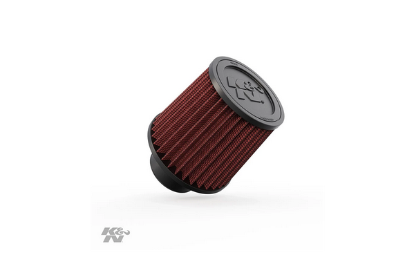 K&N High Flow Universal Air Filter 3in inlet / 6in Base / 5in Top / 5.56in Height
