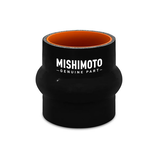 Mishimoto 2.5in Black Hump Hose Coupler