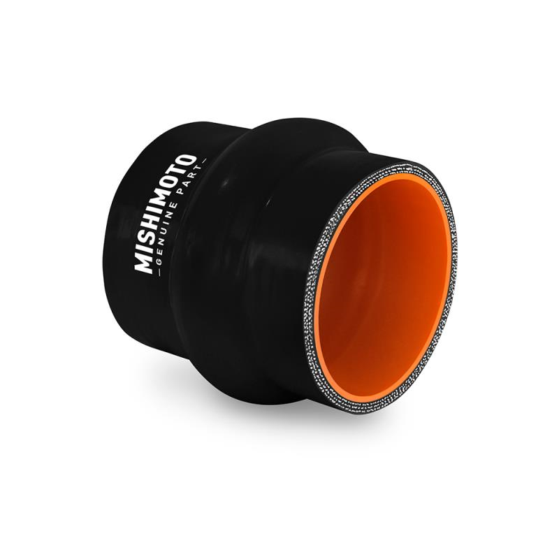 Mishimoto 2.5in Black Hump Hose Coupler
