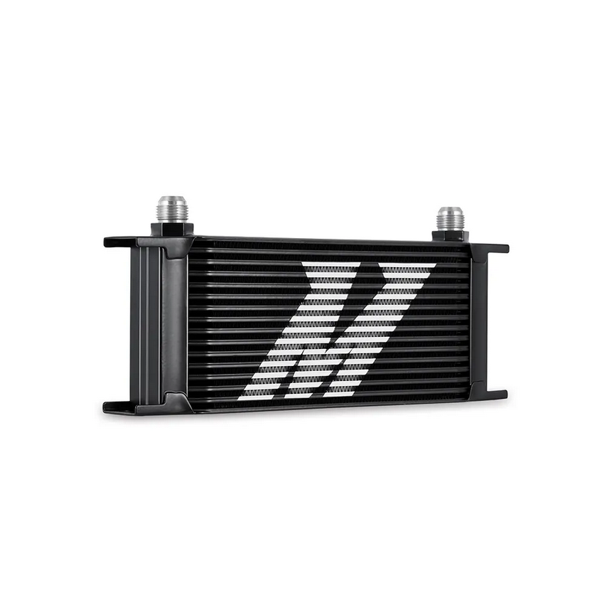 Mishimoto Universal 16 Row Oil Cooler Kit with Thermostatic - Black