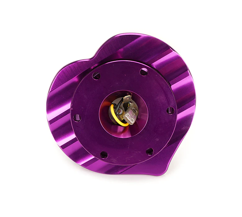 NRG Heart Quick Release Kit Gen 143 - Purple Body / Purple Ring