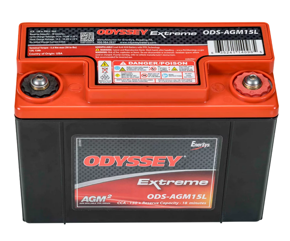 Odyssey Battery Powersport Extreme ODS-AGM15L - PC545