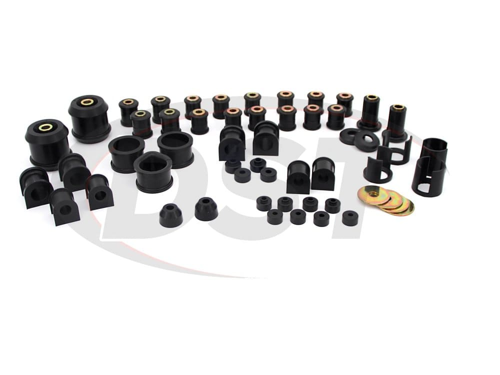 Prothane 89-94 Nissan 240SX Complete Bushing Kit - Black