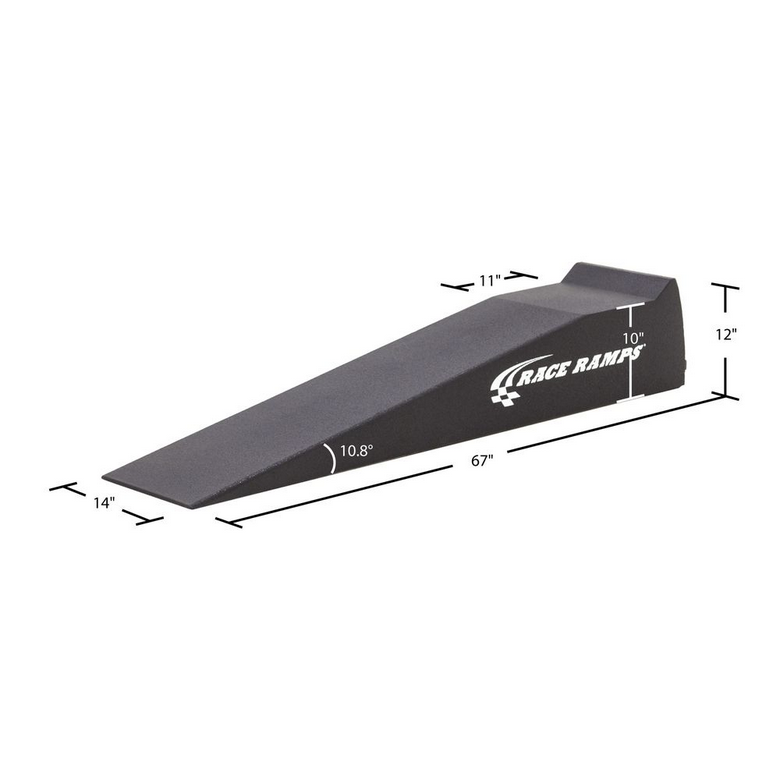Race Ramps 67in. XT Single Piece Race Ramps - 10.8 Degree Angle (Pair)