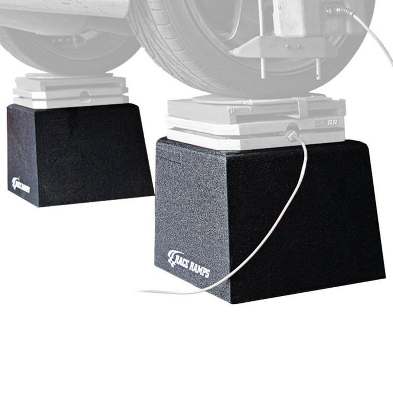 Race Ramps 18in. Wheel Stands - 14in. Lift Height (Pair)