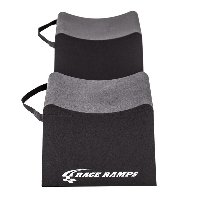 Race Ramps 10in. Tall Supercar Wheel Cribs - Extra Wide (Pair)