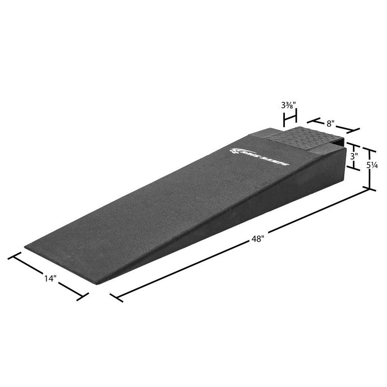 Race Ramps 5in. Hook Nose Extra Wide Ramps - 6.4 Degree Angle (Pair)