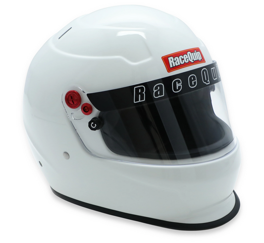 Racequip PRO20 Full Face Helmet - M - White