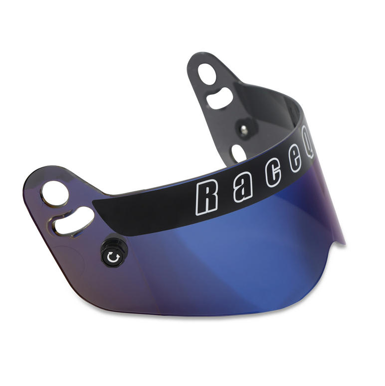 RaceQuip VESTA Series Helmet Face Shield - Blue Iridium