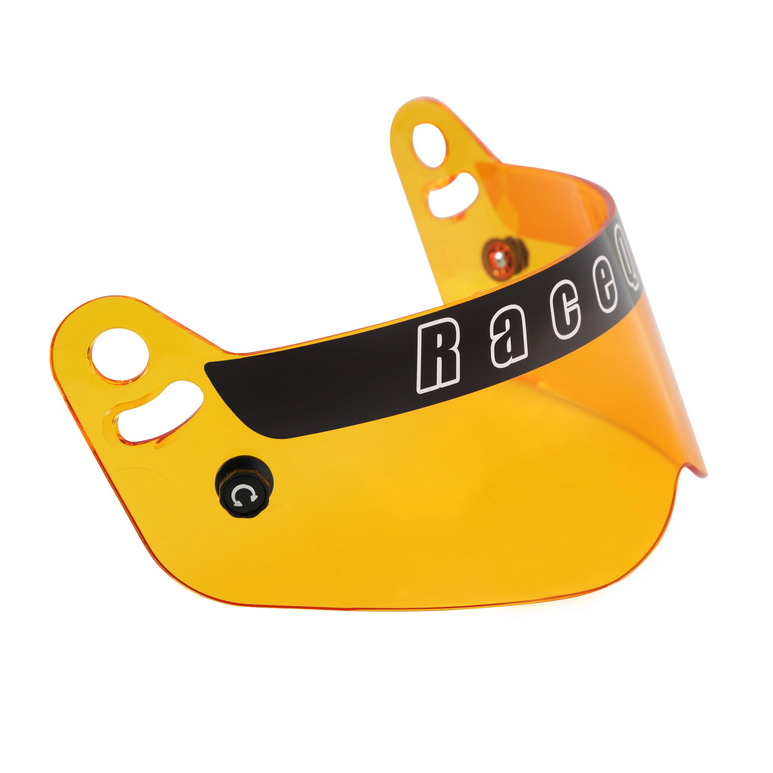 RaceQuip VESTA Series Helmet Face Shield - Amber