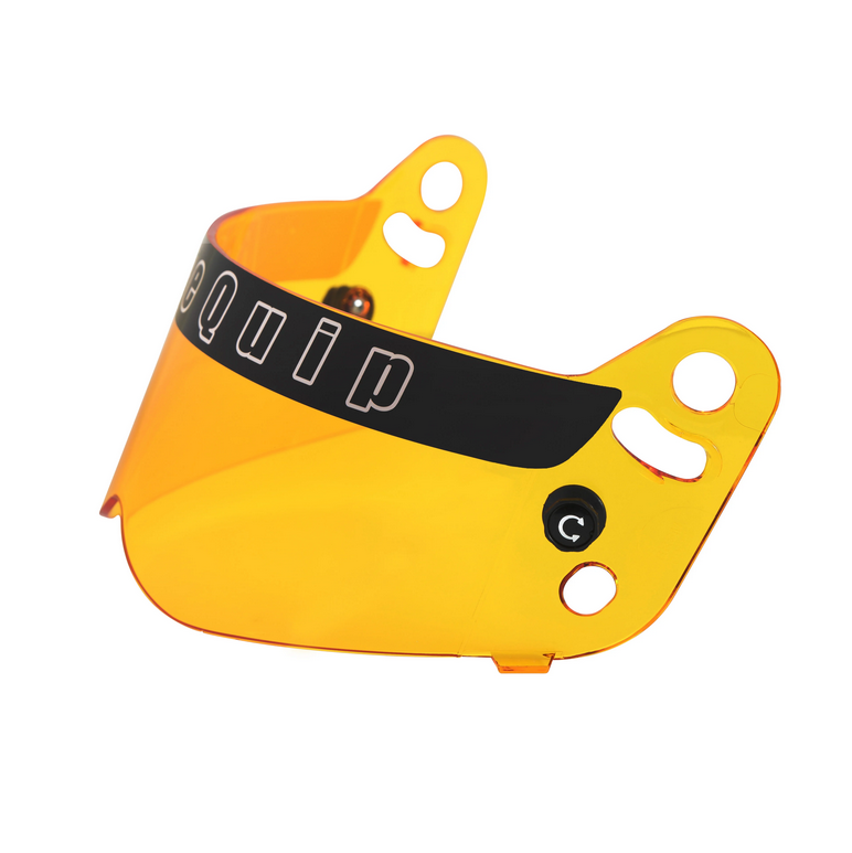 RaceQuip VESTA Series Helmet Face Shield - Amber