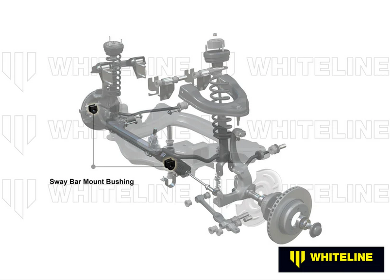 Whiteline 89-98 240SX S13 S14 Front Sway Bar Bushing Kit - FRONT 27mm