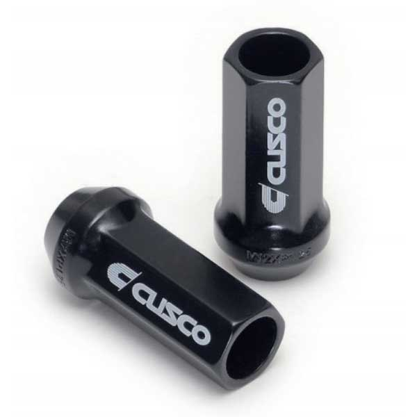 Cusco Wheel Lug Nut Set - M12 x P1.25mm - Black (20pcs)