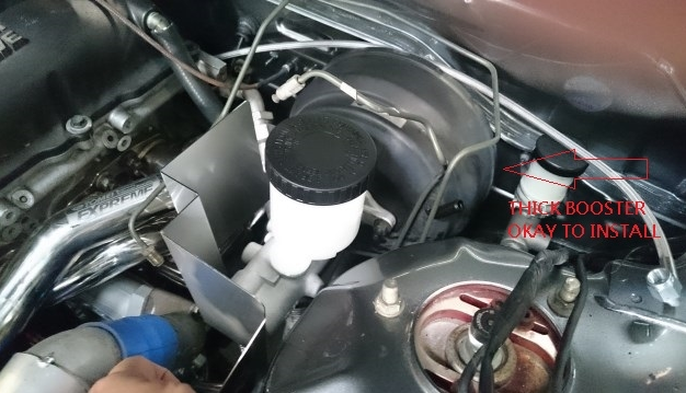 P2M Nissan 89-98 240sx Brake Master Cylinder Heat Shield