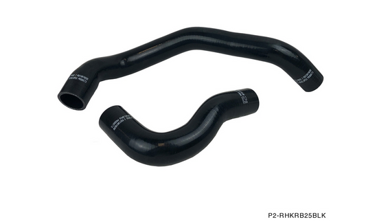 P2M RB25DET 3-Ply Radiator Hose Kit - Black