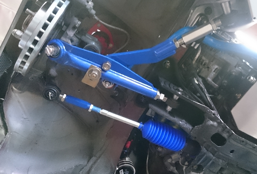 P2M S14 240sx Front Angled Adjustable Tension Rods