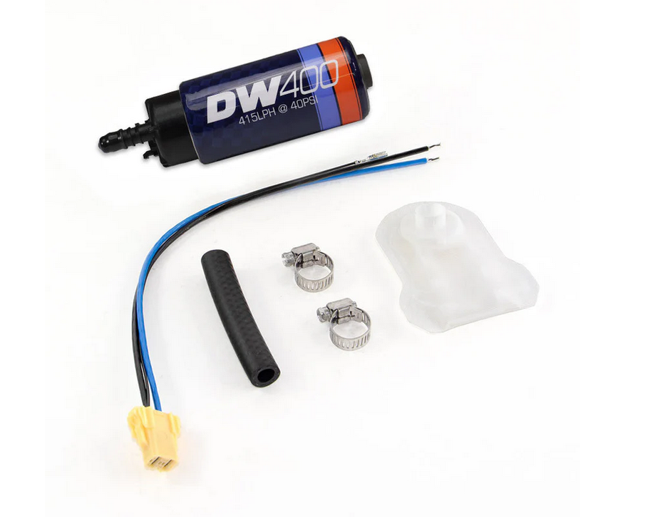 DeatschWerks DW400 415lph In-Tank Fuel Pump w/ Install Kit 240sx S13 / S14 / S15