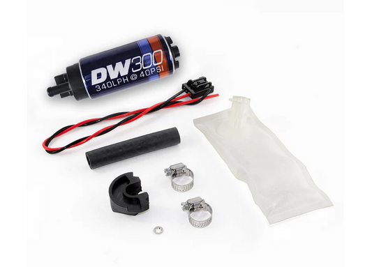 DeatschWerks DW300 340lph In-Tank Fuel Pump w/ Install Kit 240sx S14 / S15