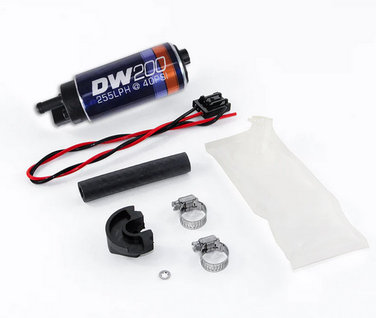 DeatschWerks DW200 255lph In-Tank Fuel Pump w/ Install Kit 240sx S14 / S15