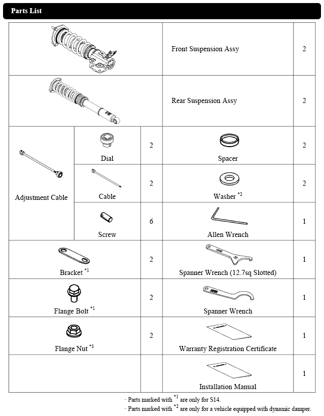 HKS Hipermax S Inverted Coilover Kit - Nissan S14 S15 (w/Pillow ball)