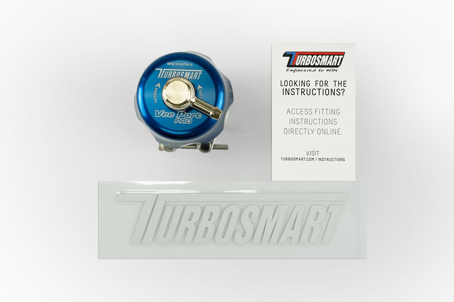 Turbosmart BOV Vee Port Pro - Blue