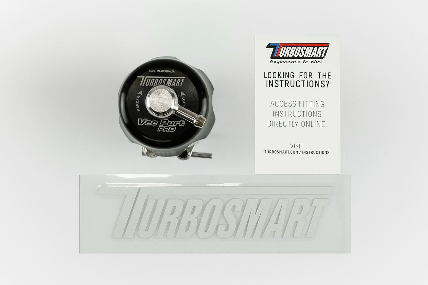 Turbosmart Vee Port Pro Blow Off Valve BOV - Black