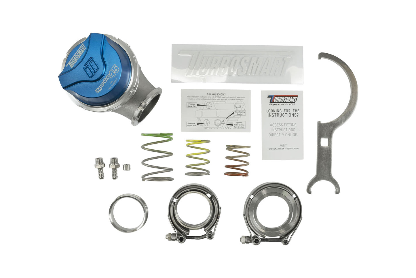 Turbosmart WG45 Gen V Hyper-Gate 45 14psi Blue