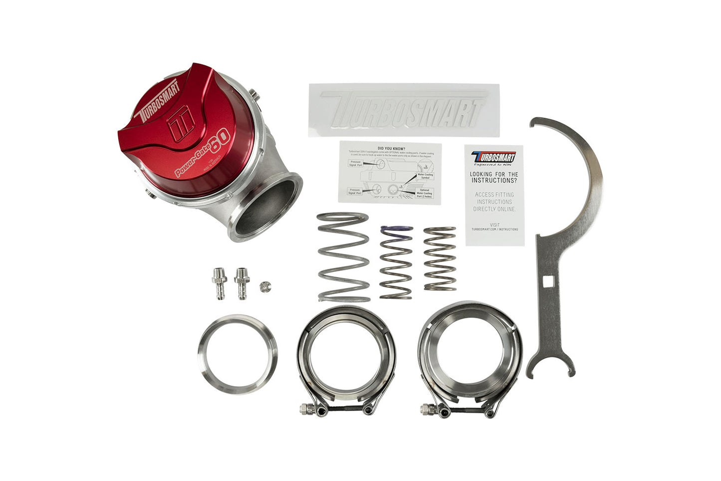 Turbosmart WG60 Gen V Power-Gate 60 14psi Red