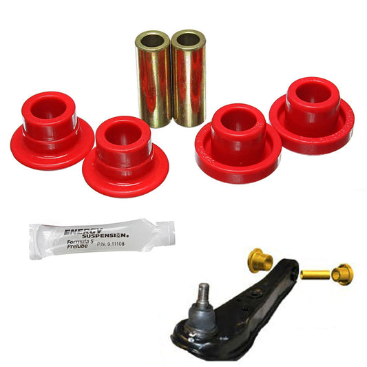 Energy Suspension 240sx S14 - Front Control Arm Bushing Set - RED