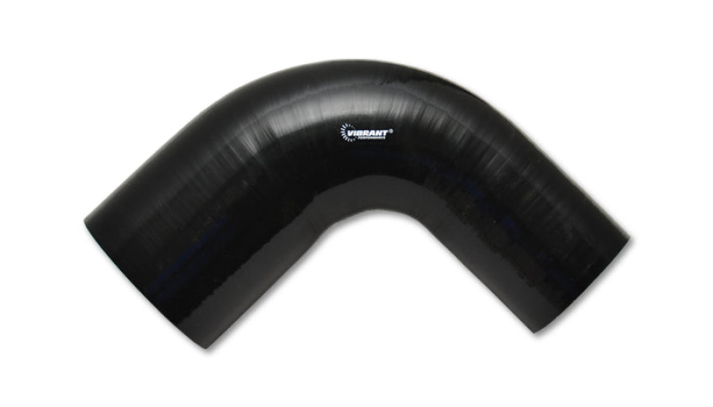 Vibrant 4-Ply Silicone Coupler 90 degree Elbow - 2.75in I.D. x 3in I.D
