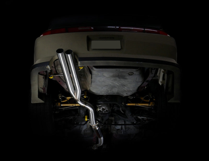 ISR Performance Series II - EP Dual Rear Section Only - 240sx S14