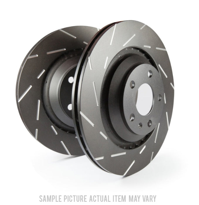 EBC 240sx S13 / S14 (89-96) 4 Lugs Front Ultimax USR Slotted Rotors No-ABS - PAIR