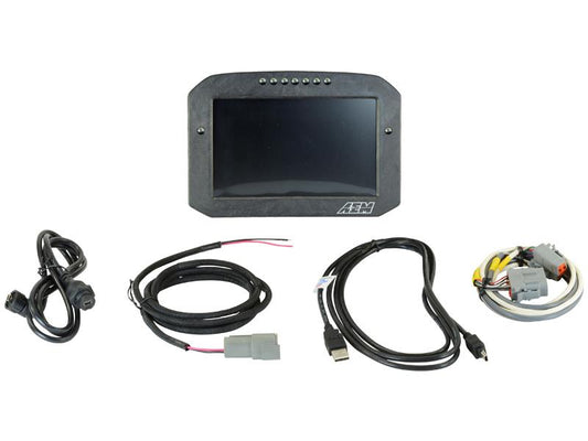 AEM CD-7FL Carbon Logging Flush Digital Dash Display