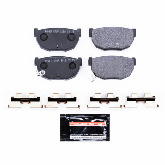 Power Stop 89-98 240SX Track Day SPEC Metallic Brake Pads - Rear