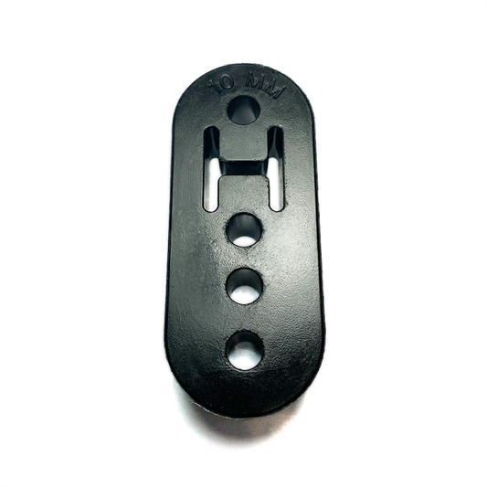 Ticon Industries 10mm Universal Exhaust Hanger (3 Hole) - Polyurethane