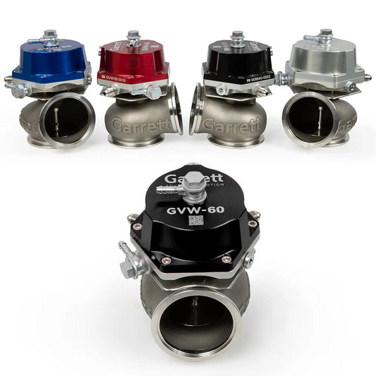 Garrett GVW-60 60mm External Wastegate Kit - Black