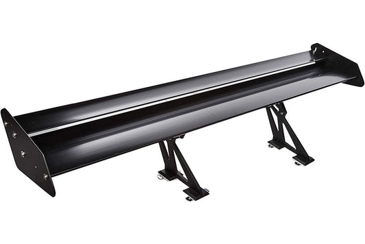 Megan Aluminum GT Wing Spoiler - Black 56″
