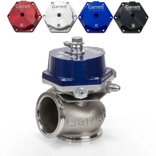 Garrett GVW-50 50mm External Wastegate Kit - Blue