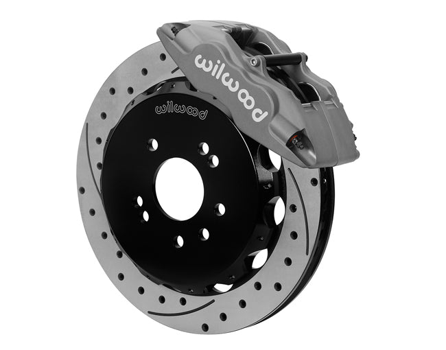 Wilwood Front Big Brake Kit 13.00in Drilled & Slotted Anodized - 240SX S13 S14