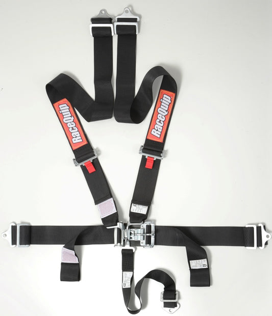 RaceQuip SFI 5pt 3in Harness Seat Belt Latch & Link - Black