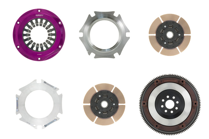 Exedy Toyota 2JZ GTE - Hyper Twin Cerametallic Clutch Sprung Center Disc 521 ft/lbs