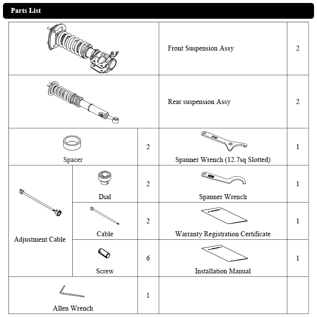 HKS Hipermax D' NOB Spec Inverted Coilovers Kit - S15