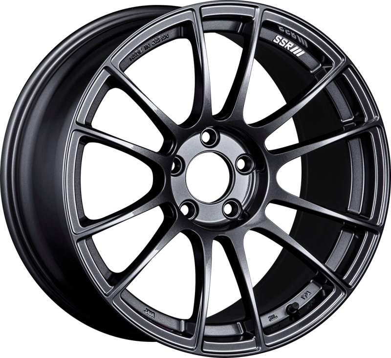 SSR GTX04 18x9.5 +40 5x114.3 - Dark Gunmetal Wheel