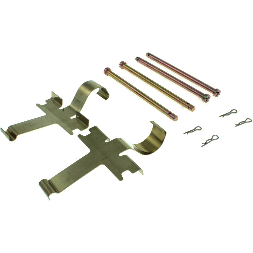 PosiQuiet 89-96 300ZX Z32 Semi-Metallic Brake Pads w/Hardware - Front