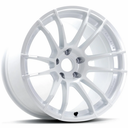 Gram Lights 57XR 18X10.5 +12 - 5x114.3 - Ceramic Pearl Wheel