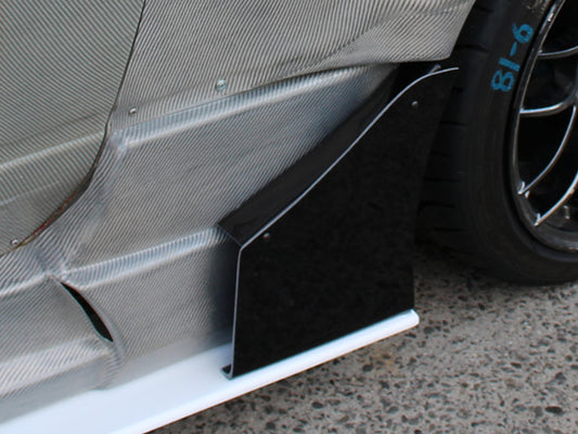 Origin 180sx Side Skirt Canards - PAIR