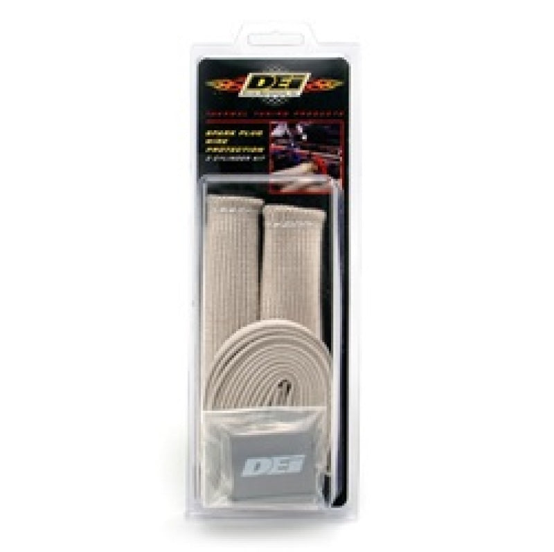 DEI Protect-A-Boot Spark Plug Wire Protector Kit - 2 Pack - Silver