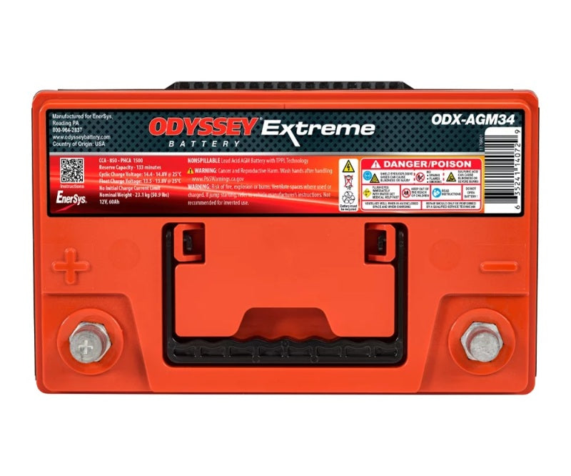 Odyssey Battery Extreme ODX-AGM34 (34-PC1500)