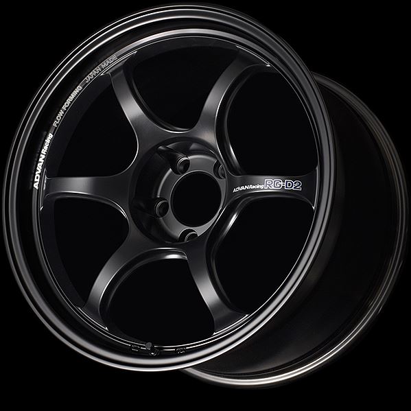 Advan RG-D2 18x9.0 +31 5x114.3 Semi Gloss Black Wheel